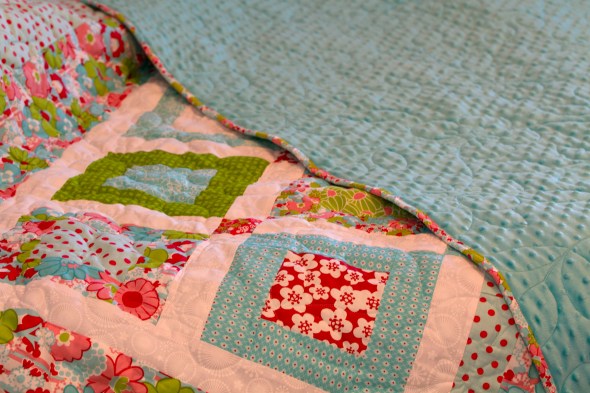 Quilt Back www.lifeatthecottage.com