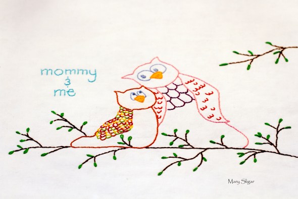 Block One for Baby Quilt, Mommy and Me www.lifeatthecottage.com