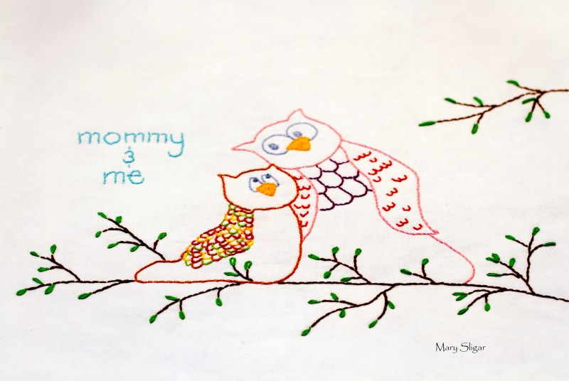 Block One for Baby Quilt, Mommy and Me www.lifeatthecottage.com