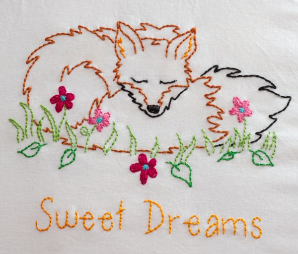 Woodland Baby Quilt Block 3 www.lifeatthecottage.com