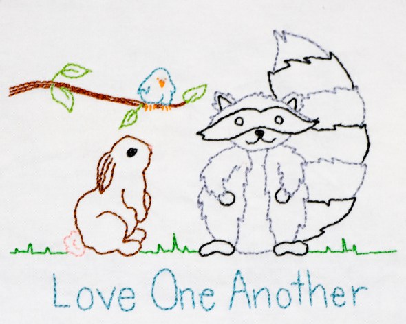 Block 5, Love One Another www.lifeatthecottage.com