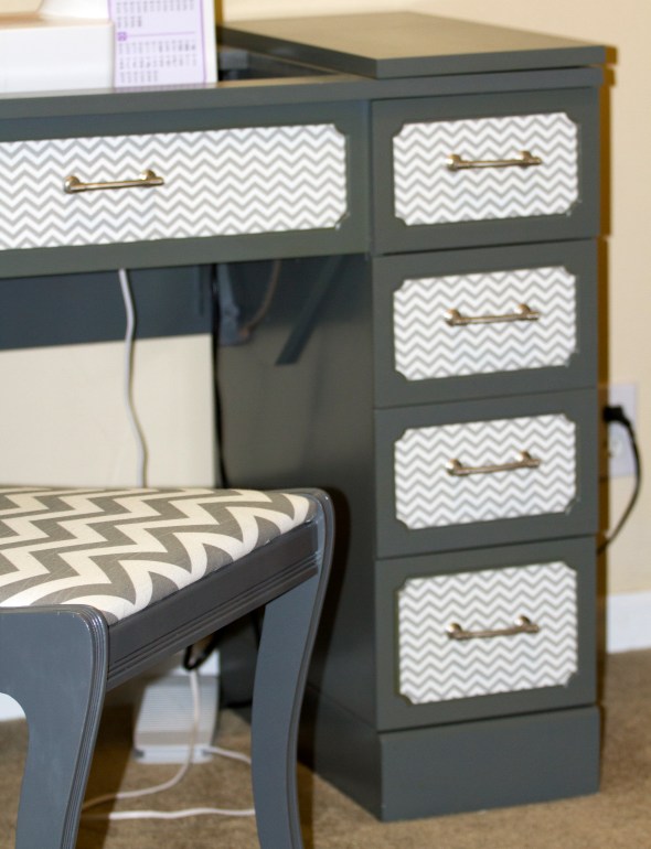 Sewing Room Furniture Re-do www.lifeatthecottage.com