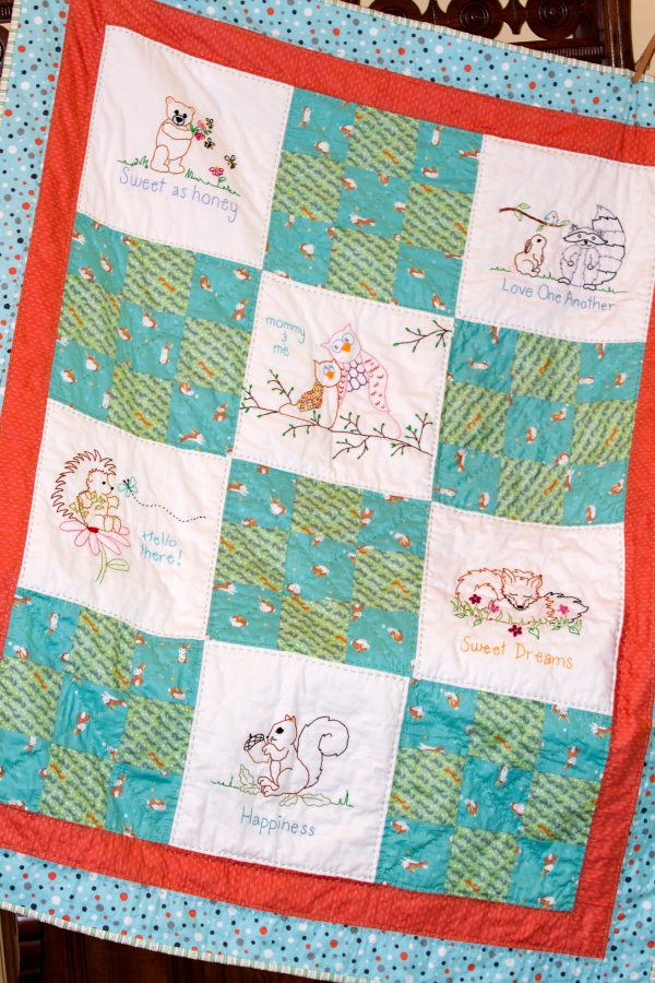 Baby Quilt www.lifeatthecottage.com