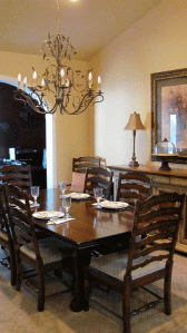 Dining Room www.lifeatthecottage.com