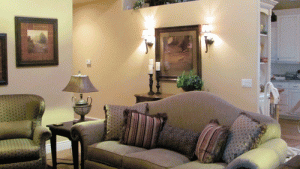 Living Room www.lifeatthecottage.com