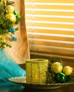 Beaded Votive Holder www.lifeatthecottage.com