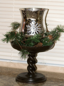 silver-candle-holder www.lifeeatthecottage.com